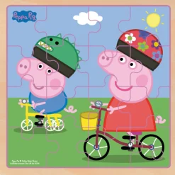 Gurli Gris - Cykeltur træpuslespil (Spil, Dansk)