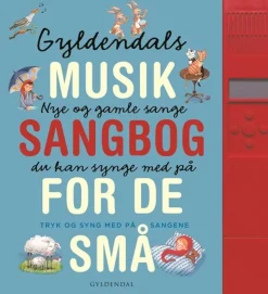 Gyldendals musiksangbog - med lydpanel (Bog, Indbundet, Dansk) af Gyldendal