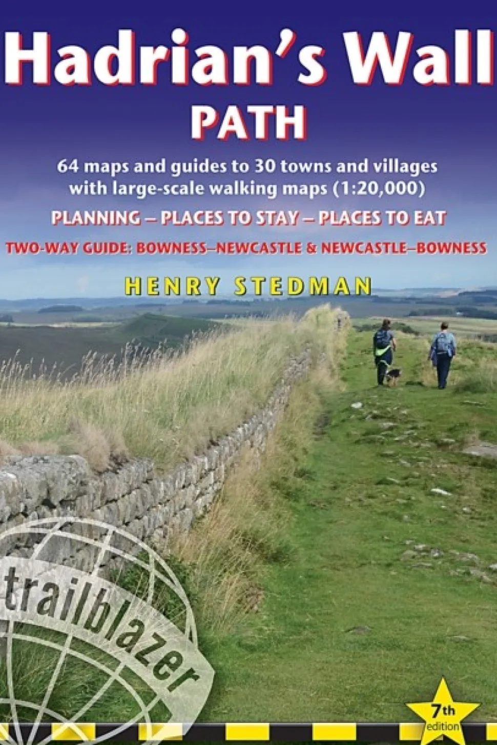 Hadrian's Wall Path Trailblazer Walking Guide: Two-way guide: Bowness to Newcastle an... (Bog, Paperback / softback, Engelsk)