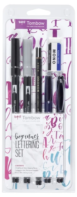 Hand lettering set Tomow Beginner (Kontorartikler)