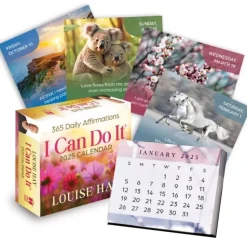 I Can Do It® 2025 Calendar: 365 Daily Affirmations (Kalender, Calendar, Engelsk) af Louise Hay