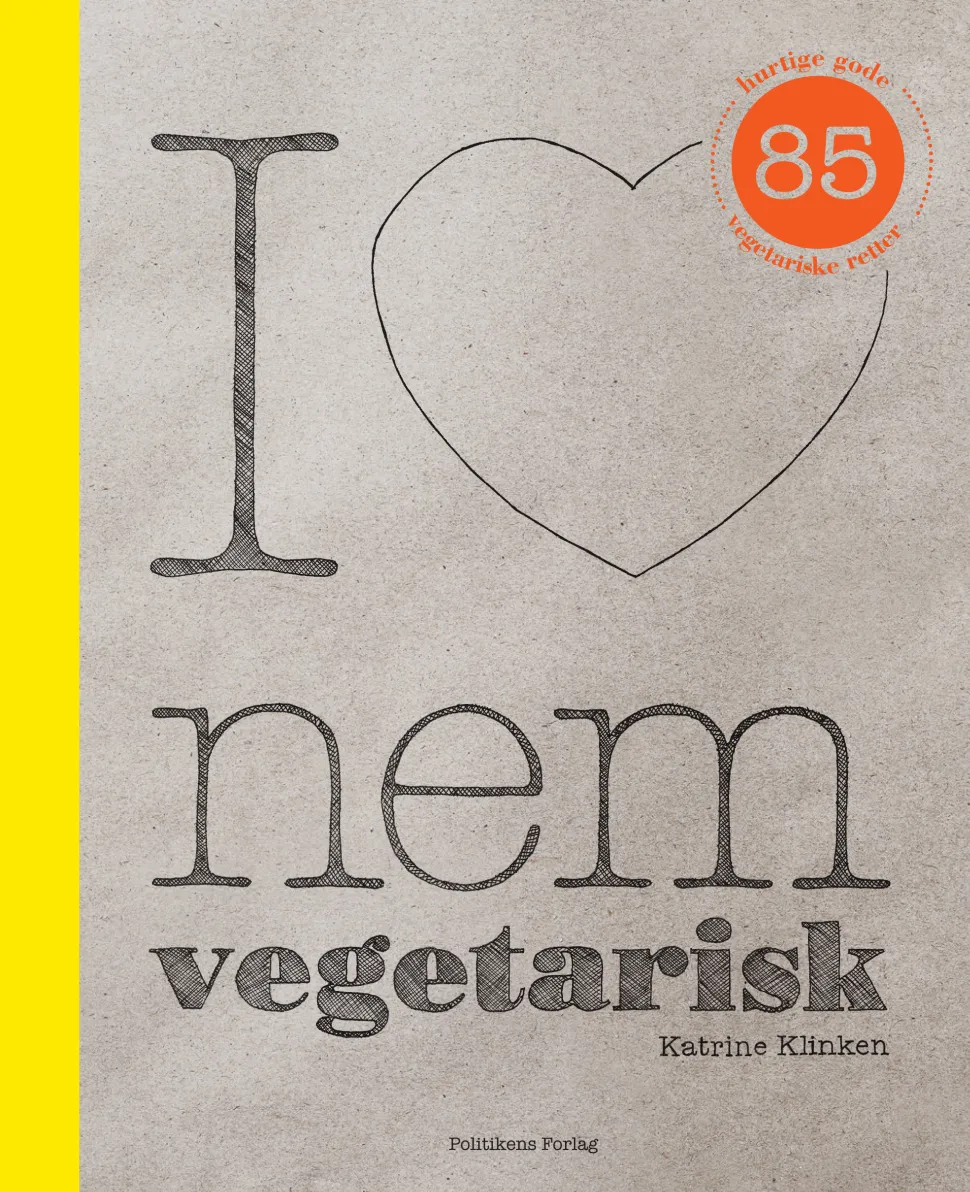 I love nem vegetarisk (Ebog, epub, Dansk) af Katrine Klinken