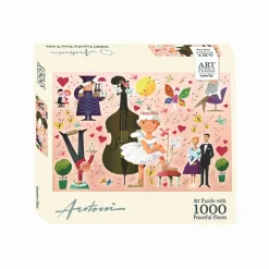 Ib Antoni - Art Puslespil - Ballerina - 1000 brikker - FSC (Spil, Dansk)