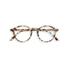 Izipizi: #D Læsebrille Blue Tortoise +2 (Læsebriller)