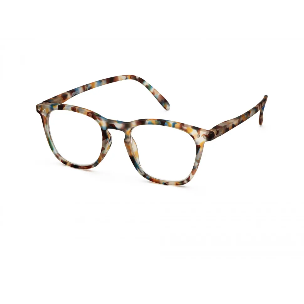 Izipizi: #E Læsebrille Blue Tortoise +3 (Læsebriller)