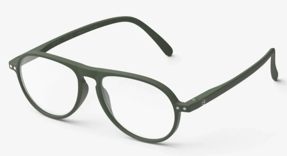 Izipizi: #K Læsebrille Kaki Green +3 (Læsebrille, Læsebriller)
