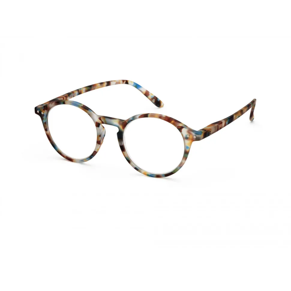 Izipizi: Læsebrille D Blue Tortoise +1 (Læsebriller)