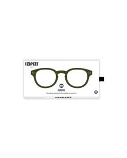 Izipizi: Læsebrille D Kaki Green +3 (Læsebriller)