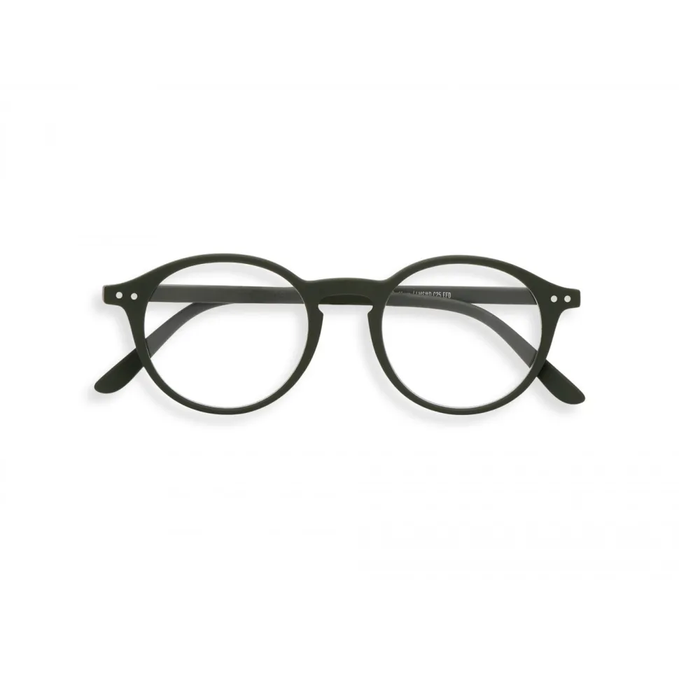 Izipizi: Læsebrille D Kaki Green +2 (Læsebriller)
