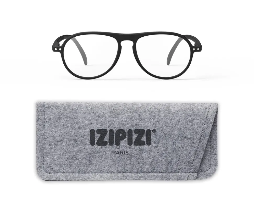 Izipizi: Læsebrille K Black +2,5 (Læsebriller)