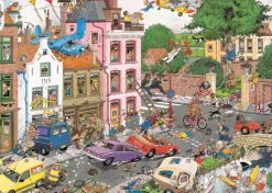 Jan Van Haasteren Comic Puzzle - Fredag D.13 - 1000 Brikker (Spil)