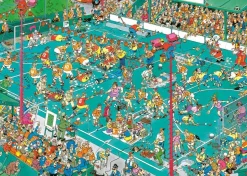 Jan van Haasteren Comic Puzzle - Hockey Championship - 1000 brikker (Spil)