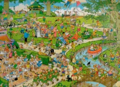 Jan Van Haasteren Puslespil Parken 1000 Brikker (Spil)