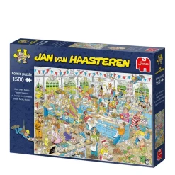 Jan Van Haasteren Puslespil Clash of the Bakers 1500 Brikker (Spil)