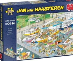 Jan Van Haasterren Puslespil Slusen 1000 Brikker (Spil)
