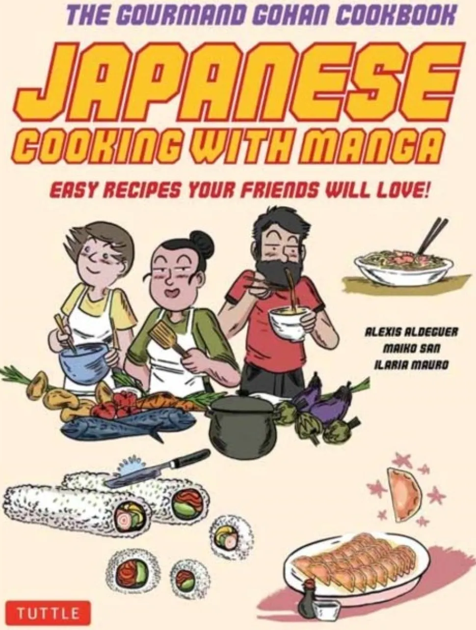 Japanese Cooking with Manga: The Gourmand Gohan Cookbook (Bog, Paperback / softback, Engelsk)