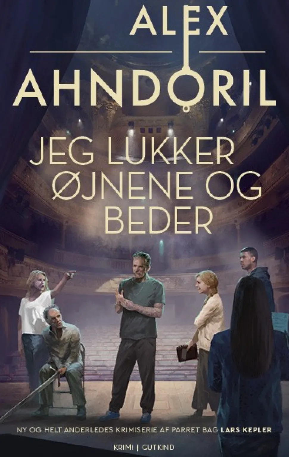 Jeg lukker øjnene og beder (Bog, Indbundet, Dansk) af Alex Ahndoril