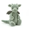 Jellycat Bashful Drage, mellem 31 cm