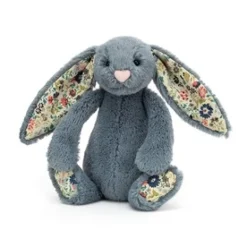 Jellycat Bashful Kanin, Dusky Blossom lille 18 cm