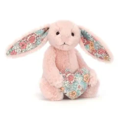 Jellycat: Blossom kanin blush, med hjerte 15 cm