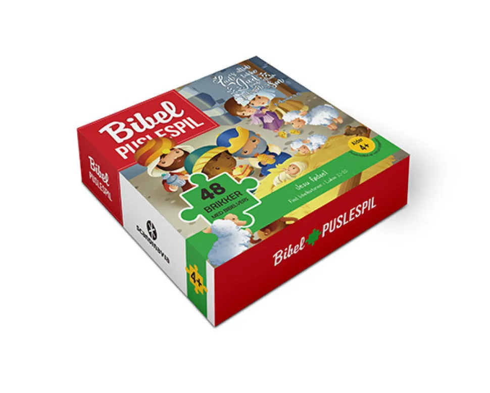 Jesu fødsel: Bibelpuslespil (Spil, Dansk)