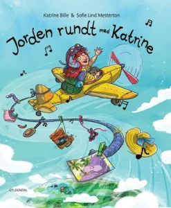 Jorden rundt med Katrine (Bog, Indbundet, Dansk) af Katrine Bille