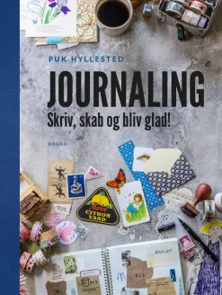 Journaling: Skriv, skab og bliv glad! (Bog, Hardback, Dansk) af Puk Hyllested