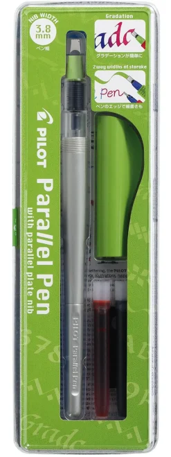 Kalligrafipen Parallel Pen 3,8mm sæt sort (Kontorartikler)