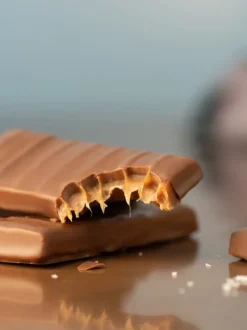 Karamel bar - Klassisk fløde i mørk chocolate (Karamel)