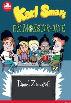 Karl Smart - En monster-date, Rød Læseklub (Bog, Indbundet, Dansk) af Daniel Zimakoff