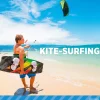 Kite-surfing (Lydbog, zip_mp3, Dansk) af Hanne Korvig