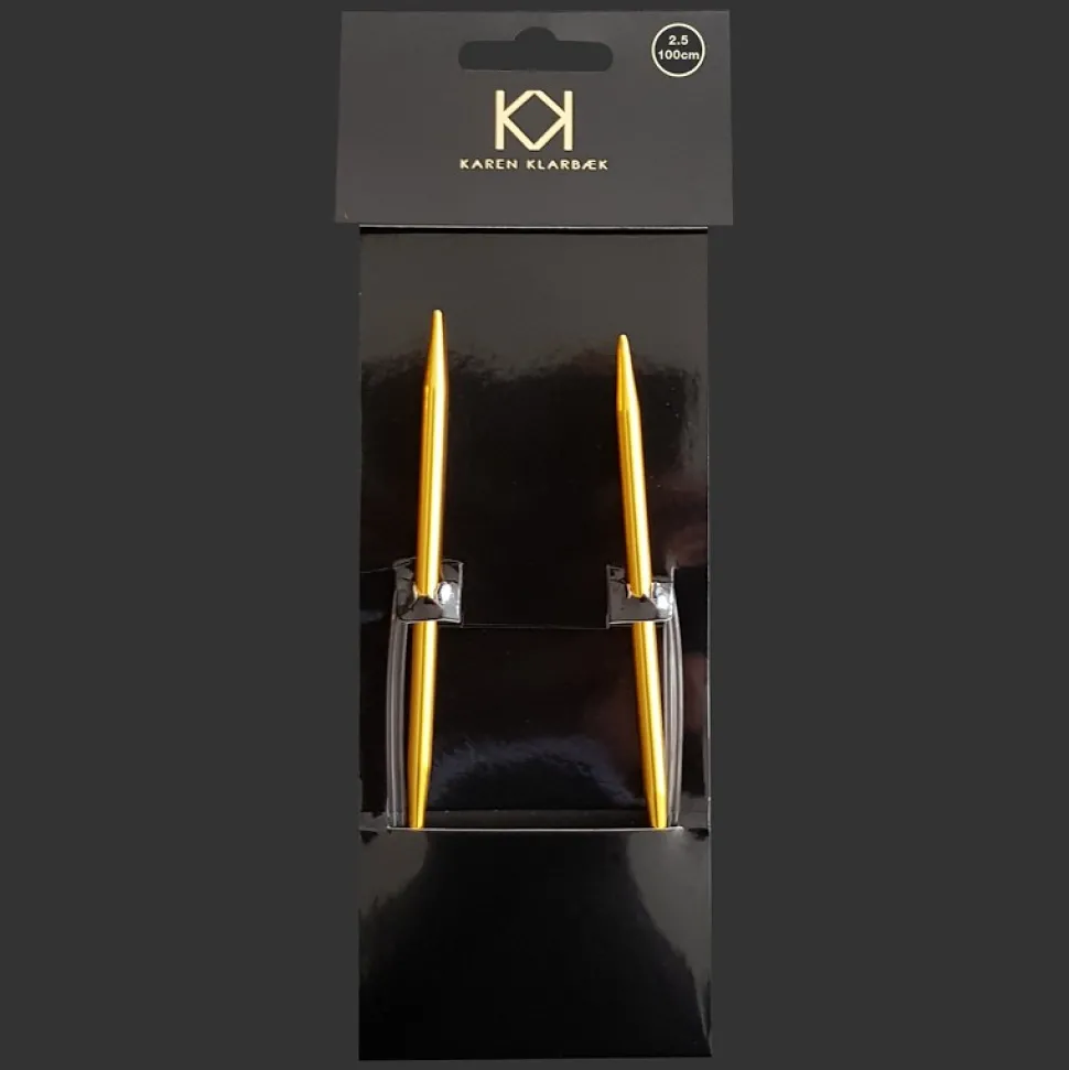 KK Rundpind, 2,5 mm - 100 cm (Strikketilbehør)