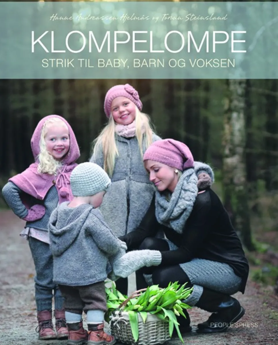 Klompelompe: Strik til baby, barn og voksen (Bog, Indbundet, Dansk) af Hanne Andreassen Hjelmås og Torunn Steinsland