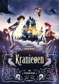 Kranieøen 1: Groosham Grange (Bog, Indbundet, Dansk) af Efter roman af Anthony Horowitz Skrevet af Maze L'Hermenier