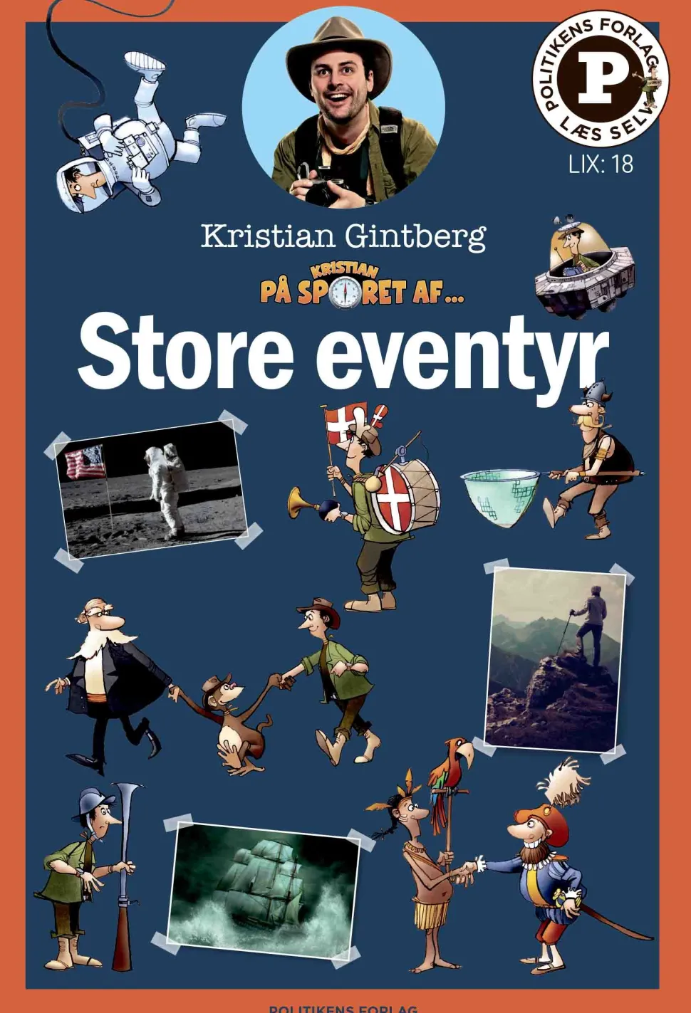 Kristian på sporet af store eventyr - Læs selv-serie (Bog, Hardback, Dansk) af Kristian Gintberg