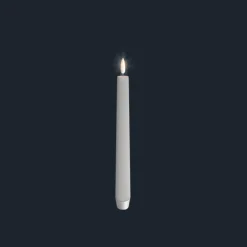 Kronelys (Ivory - 2,3 x 15 CM) (LED-lys)