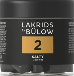 Lakrids By Bülow No. 2 salty small 150g (Lækkerier)