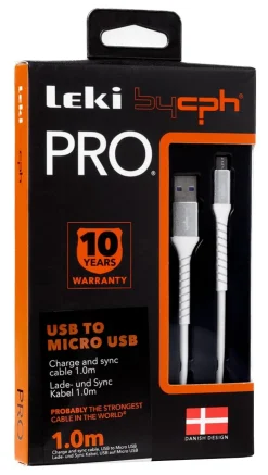 Leki bycph Pro Cable - USB to Micro USB 1.0 m
