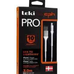 Leki bycph Pro Cable - USB to Lightning 3.0 m