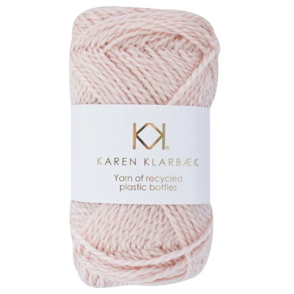 Light Rose - Recycled Bottle Yarn 3005 - KK Økologisk garn fra Karen Klarbæk