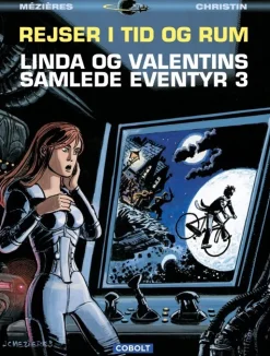 Linda og Valentins samlede eventyr 3: Rejser i tid og rum (Bog, Indbundet, Dansk) af Pierre Christin og Jean-Claude Mézières