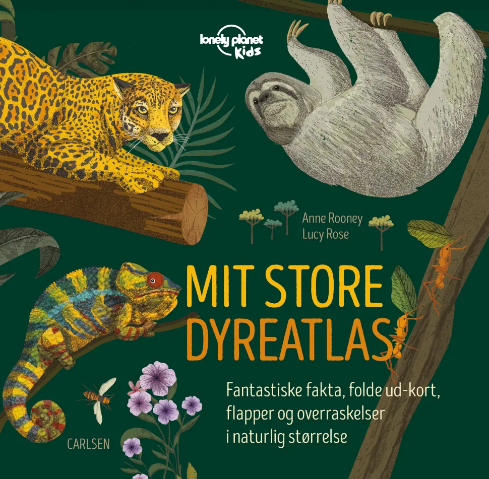 Lonely Planet - Mit store dyreatlas (Bog, Papbog, Dansk) af Anne Rooney