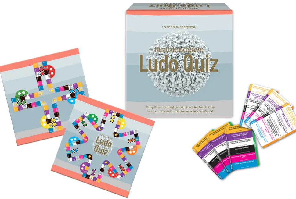 Ludo Quiz Familie ny udgave (Spil)