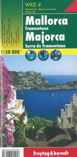 Mallorca Tramuntana Hiking Map (Falset, Engelsk) af Freytag & Berndt