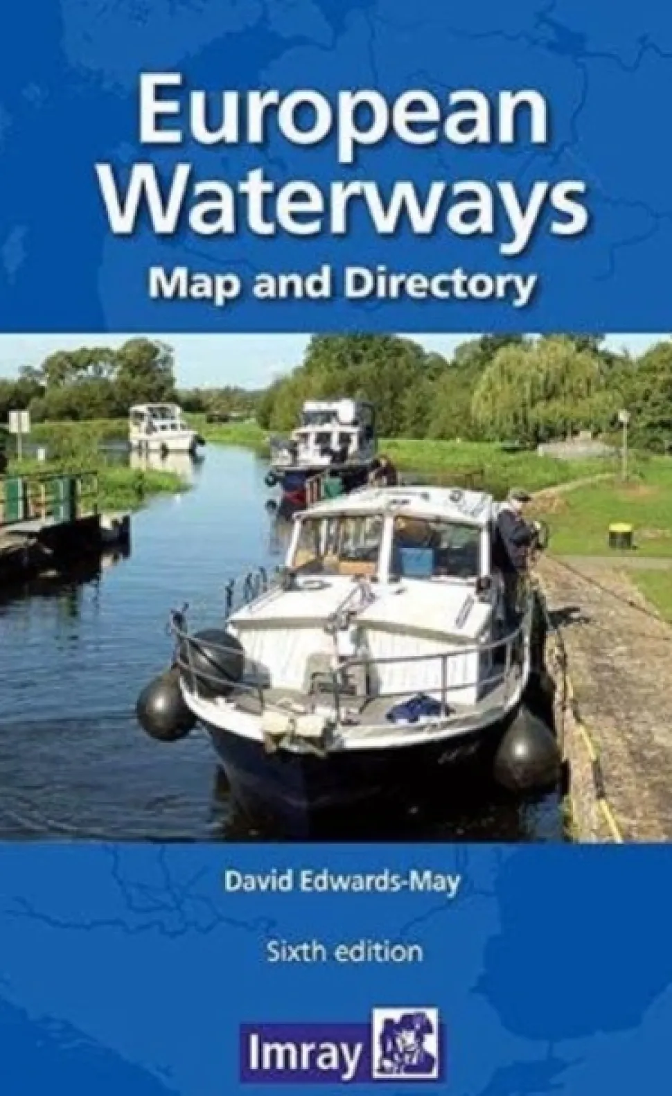 Map of European Waterways (Sheet map, folded, Engelsk)