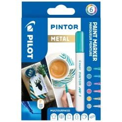 Marker Pintor Fine Metal Mix 1,0ass (6) (Kontorartikler)