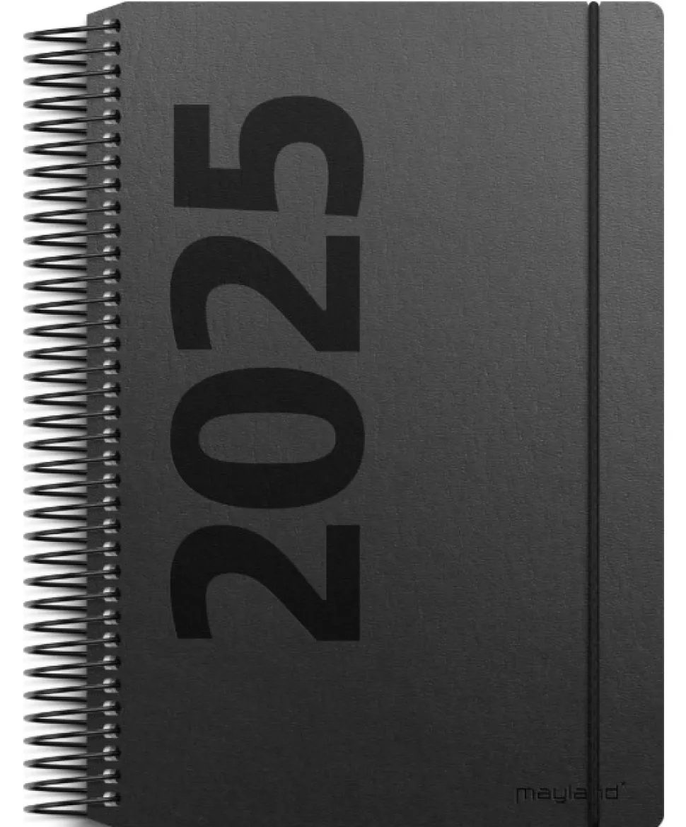Mayland Dagskalender matsort genbrugskarton 2025