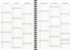 Mayland Få det gjort A5 ugekalender 2025 (Kalender, Spiralryg, Dansk)
