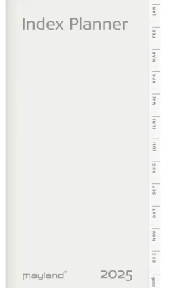 Mayland Index Planner månedskalender - REFILL 2025