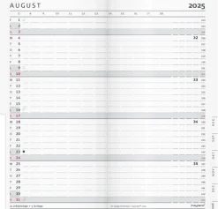 Mayland Index Planner månedskalender - REFILL + tlf.reg. 2025